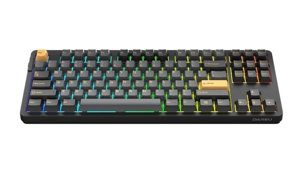 Bàn phím Không dây DareU EK87 Pro RGB Đen Dream Switch