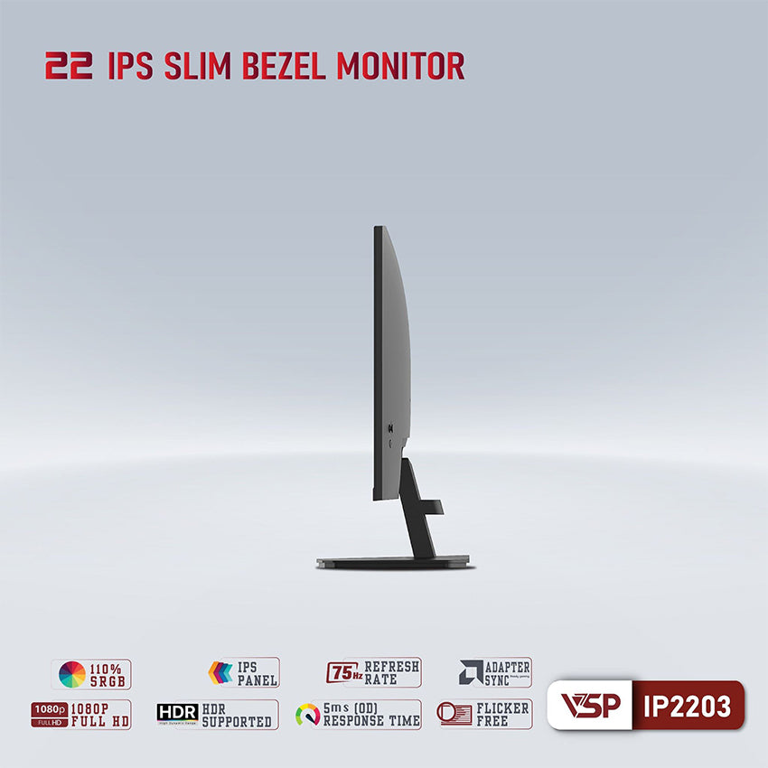 Màn hình VSP IP2203 21.5" 75hz