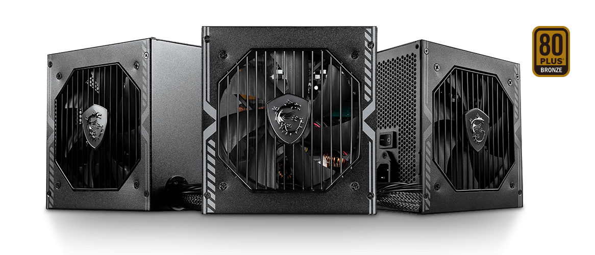 Nguồn MSI MAG A750BN PCIE5 - 80 Plus bronze (750w)