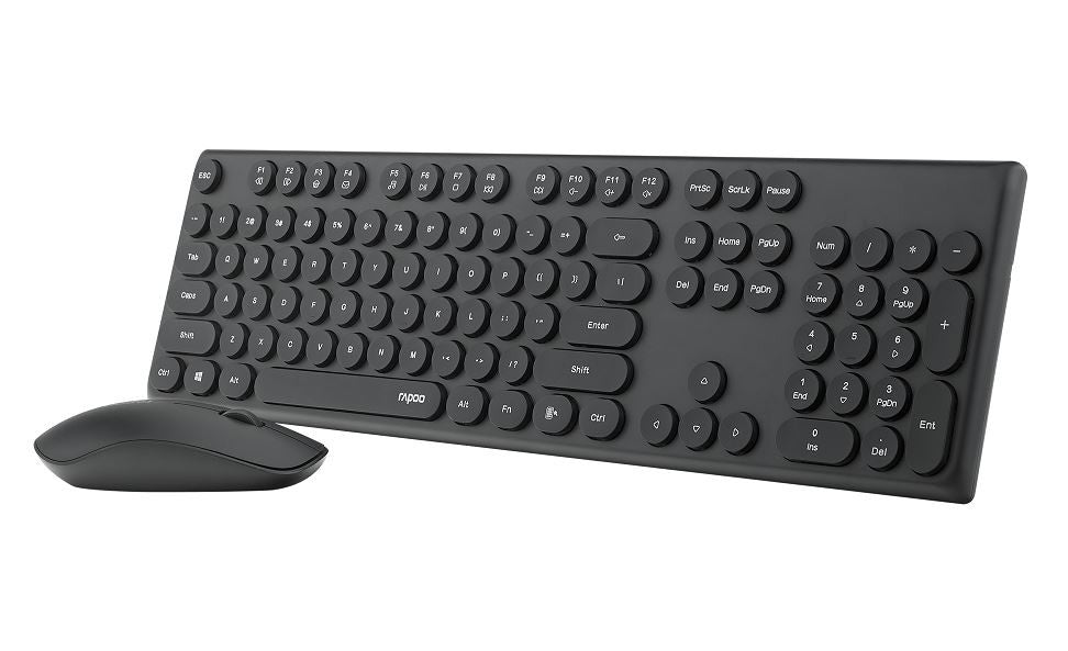Bộ Bàn Phím Chuột Không Dây Rapoo X260S