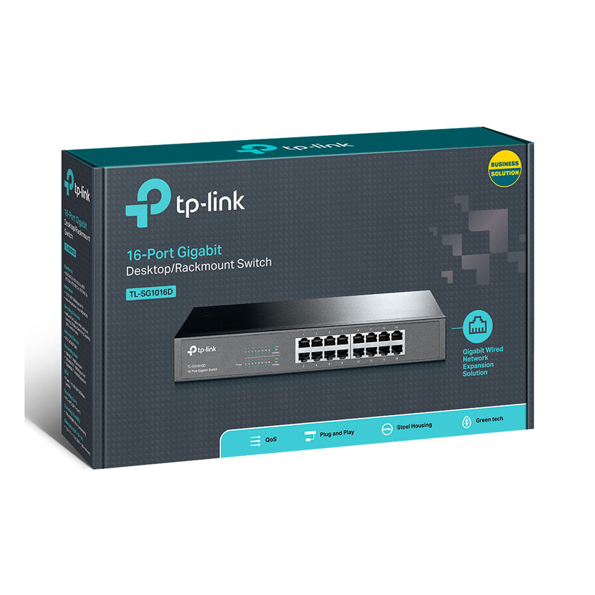 Switch Gigabit TP-link 16 port TL-SG1016D