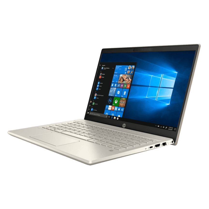 Laptop HP Pavilion 14 ce3018TU-8QN89PA vàng (Cpu i5-1035G1(1.0Ghz,6Mb), ram 4Gb, SSd 256gb, Win10, 14 inch, FHD)
