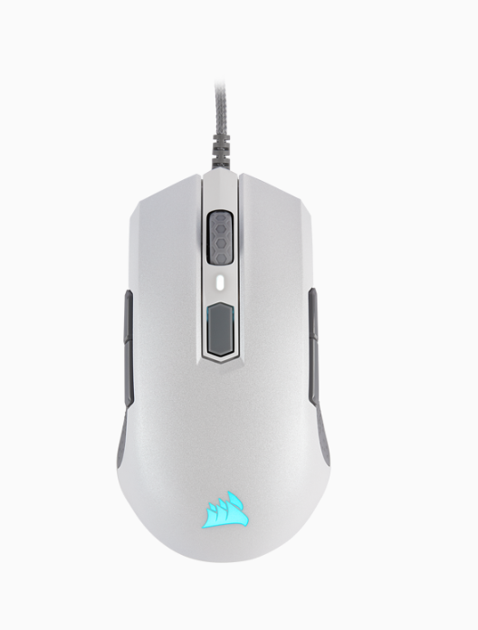 Chuột gaming corsair M55 RGB White - CH-9308111-AP - Laptop 238 