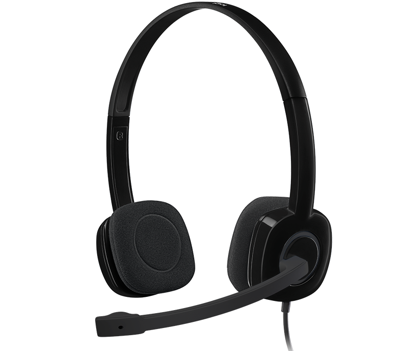 Tai nghe headset Logitech H151 (đen)