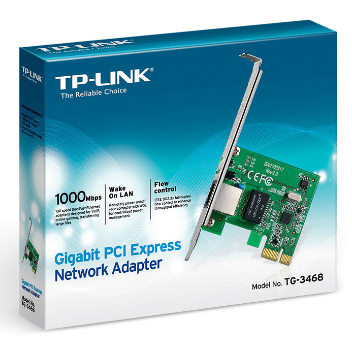 Card mạng/NETWORK CARD GIGABIT PCI EXPRESS TP-Link TG3468 - Laptop 238 