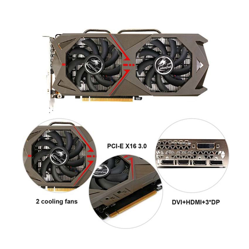 Vga COLORFUL GTX1060 NB 3G (2 FAN) - Laptop 238 
