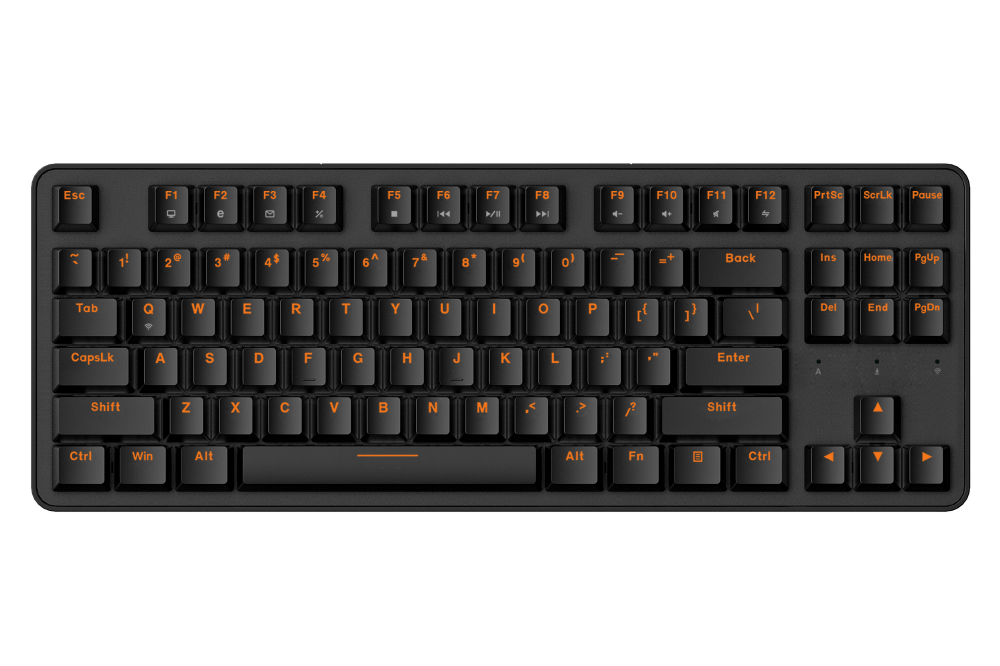 Bàn phím cơ DareU EK807G Wireless Brown switch, Red switch