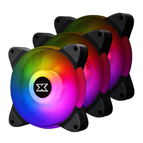Fan Case Xigmatek Galaxy III Essential BX120 ARGB - EN45433- (combo 3 fan, có remote) - Laptop 238 