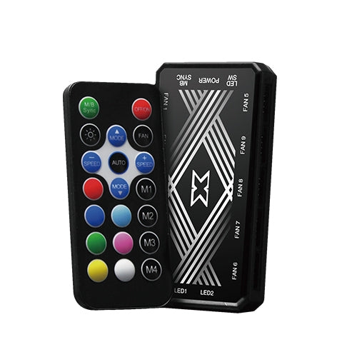 Fan Case Xigmatek Galaxy III Essential BX120 ARGB - EN45433- (combo 3 fan, có remote)
