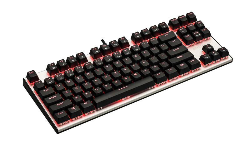 Bàn phím cơ E-Dra EK3087 Led Red, Blue Switch - Laptop 238 