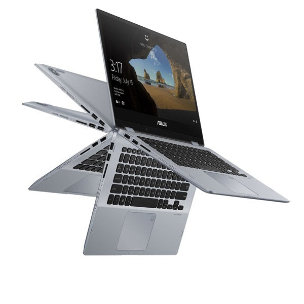 Laptop ASUS TP412FA-EC608T Xám (Cpu I3-10110U, Ram 4Gb, 512G PCIE G3X2 SSD, 14 inch FHD, Win10, Pen, touch) - Laptop 238 