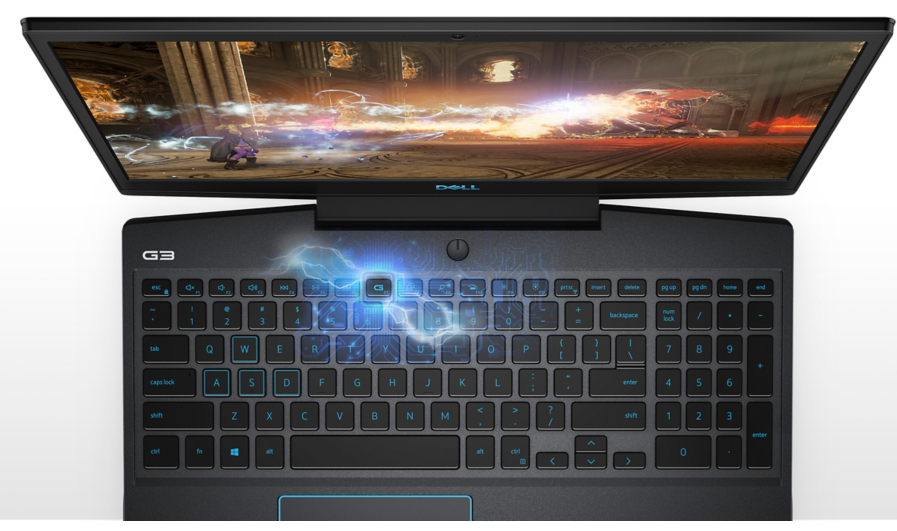 Laptop Dell Gaming G3 3500A Black( Cpu i7 - 10750H, 8Gb DDR4, 512Gb SSD, Vga 4Gb (GTX 1650Ti DDR6), Win10, 15.6 inch FHD)