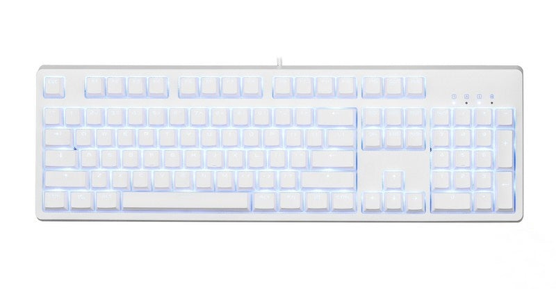 Bàn phím cơ E-DRA EK3104 Ice White (Huano Red switch)