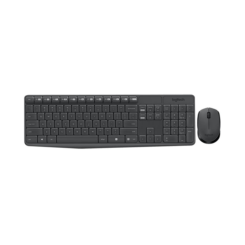 Bộ bàn phím chuột wireless Logitech MK235