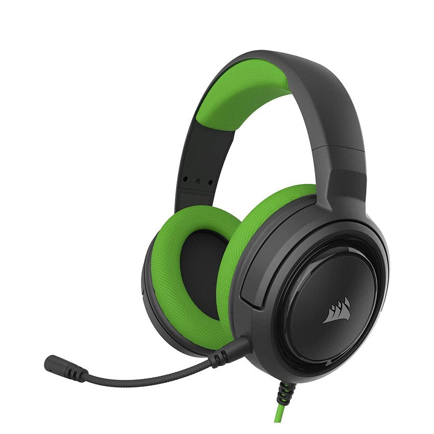 Tai nghe Corsair HS35 Stereo Carbon - Blue - Red - Green CA-9011195-AP
