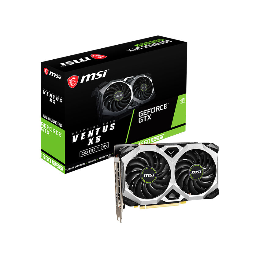 VGA MSI GTX 1660 Super Ventus XS 6G OC