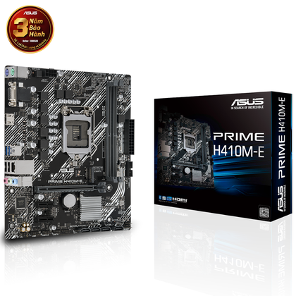 Mainboard ASUS PRIME H410M-E (Intel H410, Socket 1200, m-ATX, 2 khe Ram DDR4)