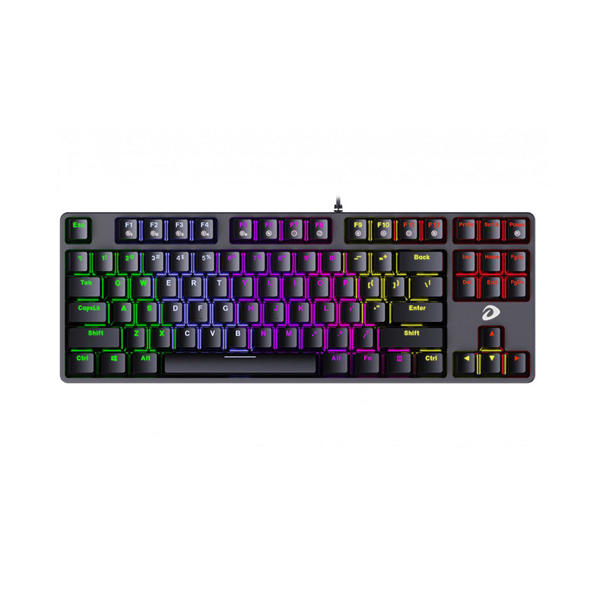 Bàn Phím cơ Dareu EK87 Multi-Led Black (USB/Blue switch)