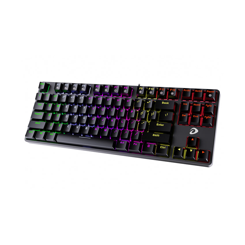 Bàn Phím cơ Dareu EK87 Multi-Led Black (USB/Blue switch)
