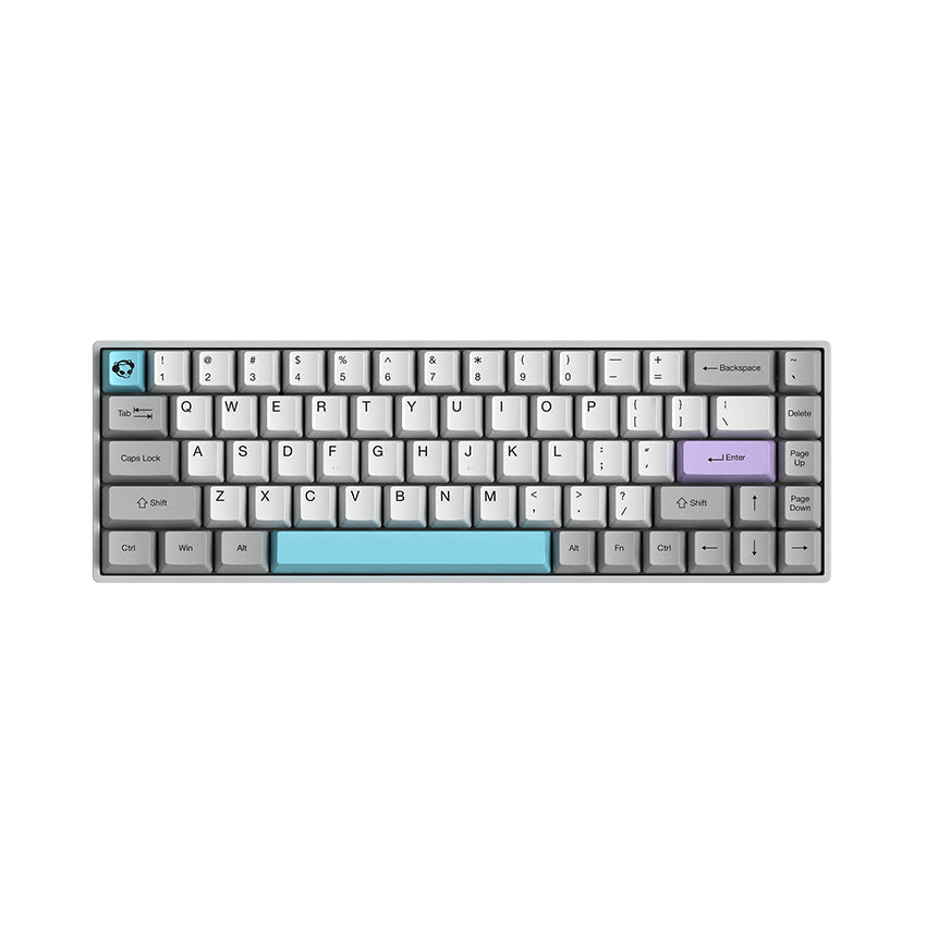 Bàn phím Akko 3068 Silent Bluetooth 5.0（Gateron Orange switch） - Laptop 238 