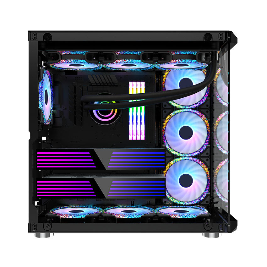 Vỏ Case MIK LV07 – BLACK (Mid Tower/ Màu Đen)