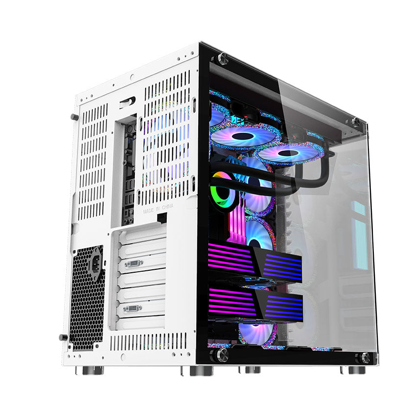Vỏ case MIK LV07  Đen – Trắng
