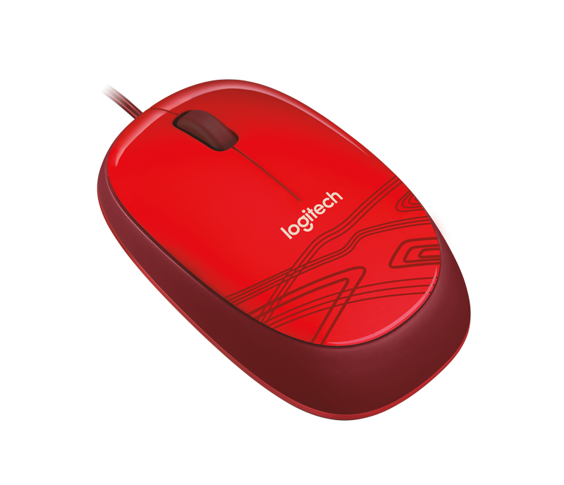 Chuột dây Logitech Optical USB M105 ( đỏ ) - Laptop 238 