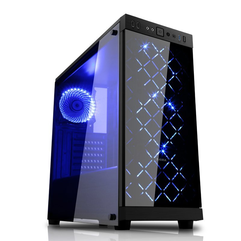 Case Sama Combat ( Trước và sau mặt gương, đèn led) - Laptop 238 