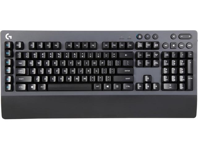 Bàn phím cơ không dây Logitech G613 Carbon Mechanical Backlit Gaming ĐEN