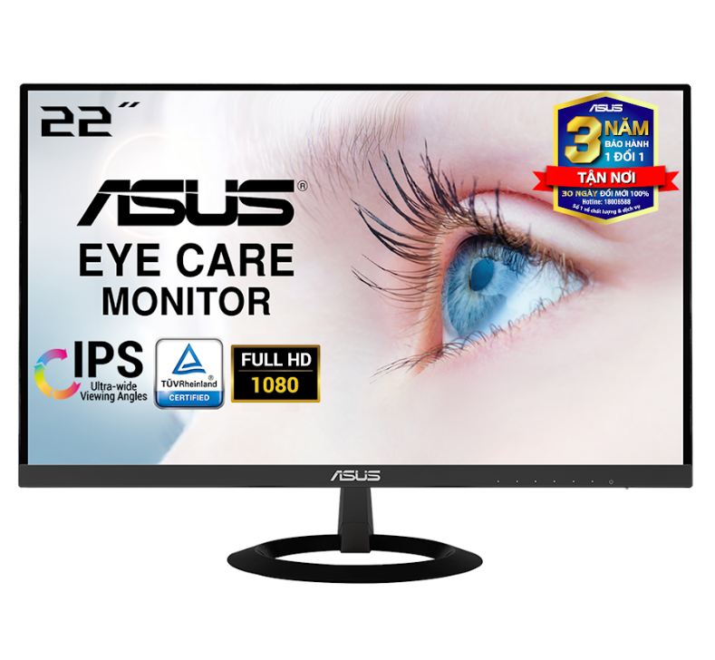 LCD Asus VZ229HE Led 21.5' (VGA, DSUB+HDMI) Màu đen