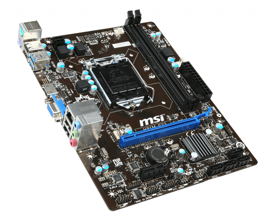 Mainboad MSI H81M-E33 (SK1150) ( VGA+ HDMI)