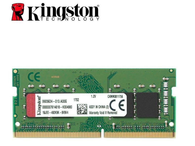 Ram notebook 8gb/2666 Kingston DDR4