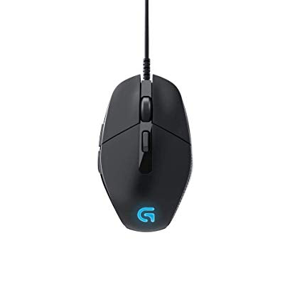 Chuột Gaming có dây Logitech G302 Daedalus Prime Moba (màu đen) - Laptop 238 