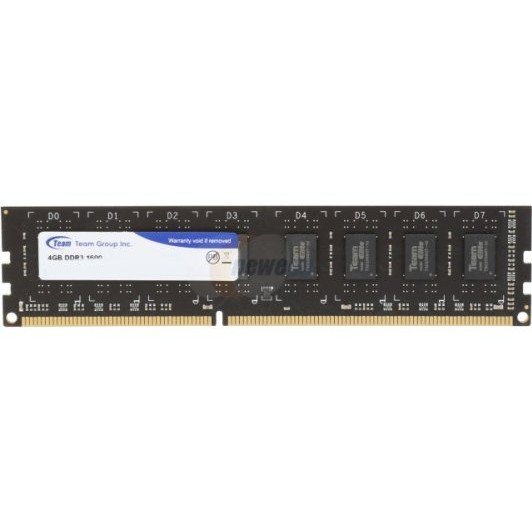 Ram 4gb/1600 PC Team Elite DDR3