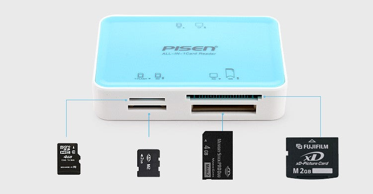 Đầu đọc thẻ Pisen Multi-function II- Có khe đọc CF