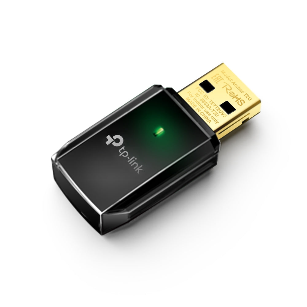 Thiết bị thu phát vô tuyến TP-link 2,4 GHz/5GHz Archer T2U