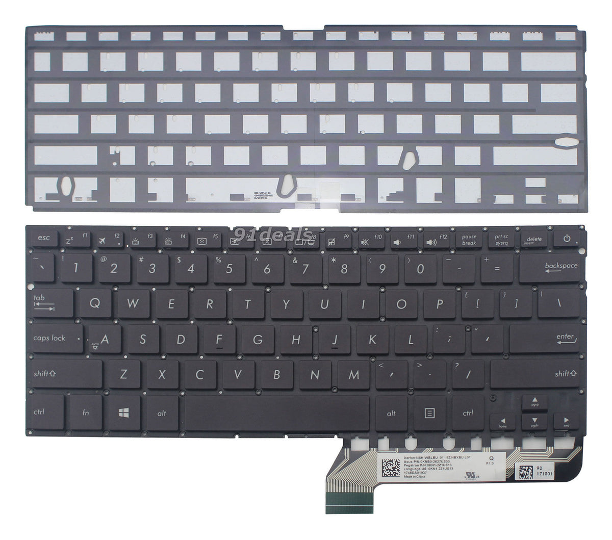 Bàn phím laptop Asus S410/X411