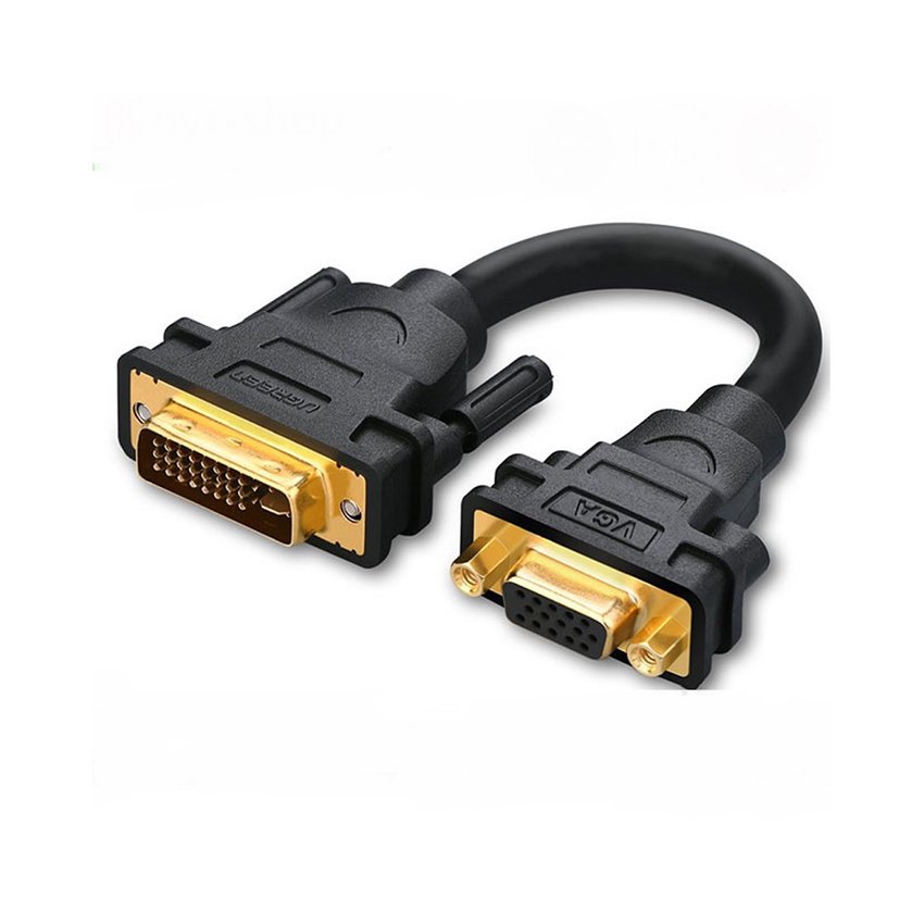 Cáp chuyển đổi từ DVI (24+5) sang VGA Ugreen 30499