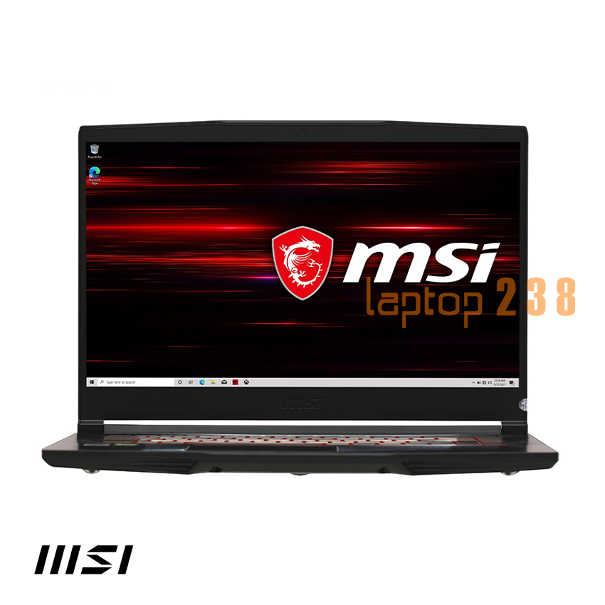 Laptop MSI Gaming GF65 Thin 10UE i5 10500H/16GB/512GB/6GB RTX3060 Max-Q/144Hz/Balo/Chuột/Win10 (297VN)