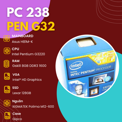 Máy Bộ 238 Pen G32