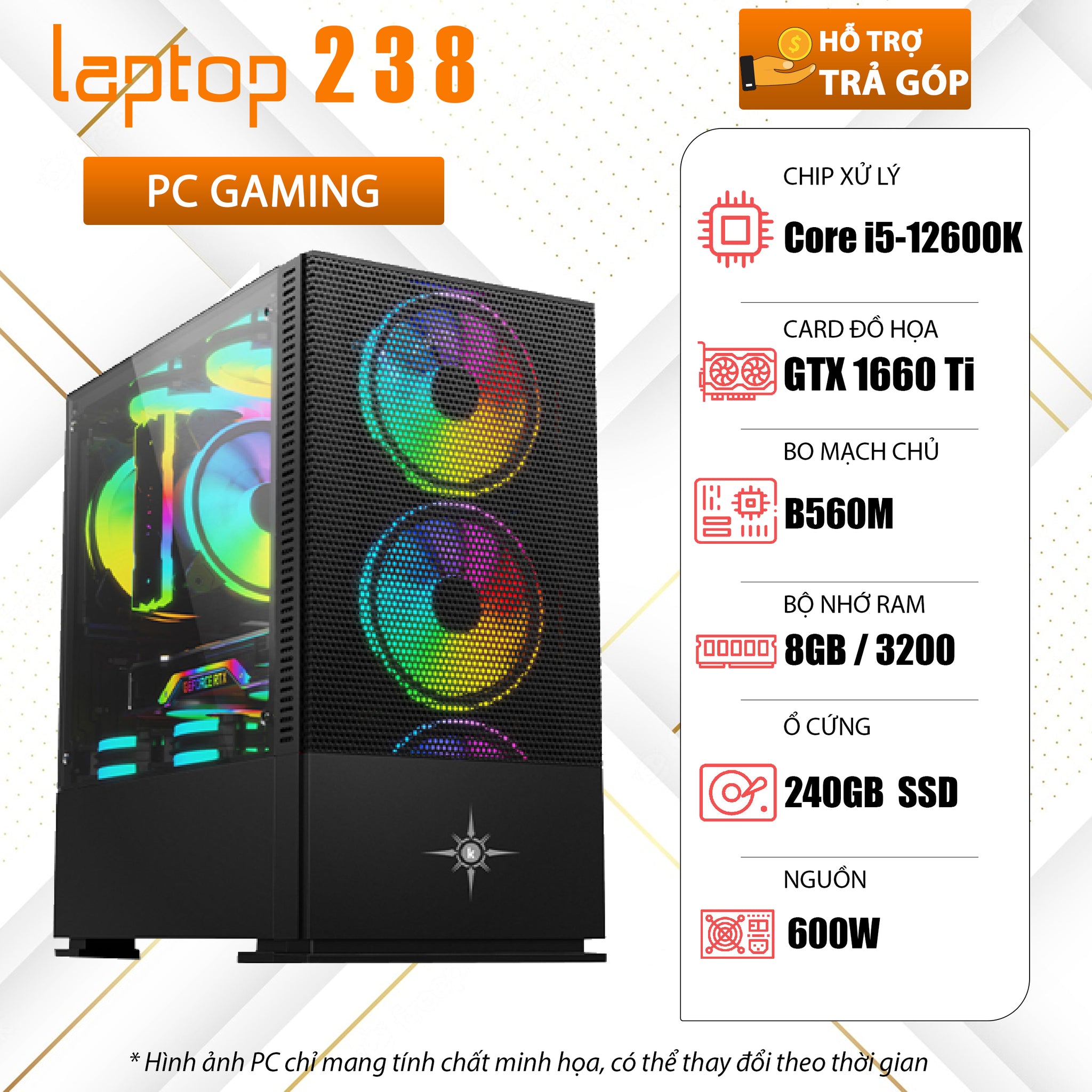 PC 238 Core i5-12600K