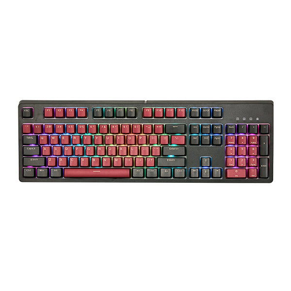 Bàn phím cơ E-Dra EK3104 RGB Blood Warrior - SW Blue, Brown, Red