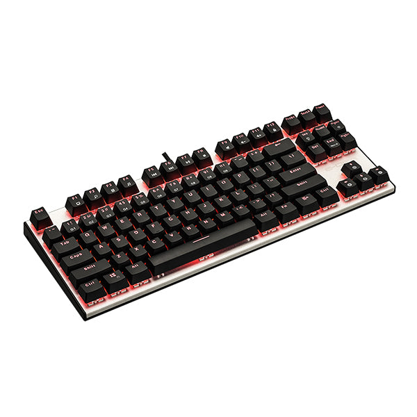 Bàn phím cơ E-Dra EK3087 Led Red, Red Switch