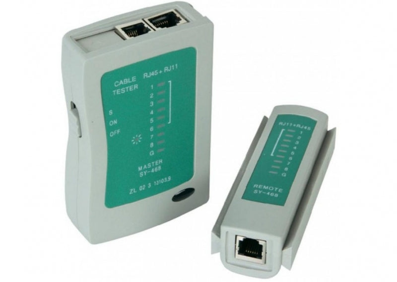 Bộ Test Cable Mạng SY-468 RJ45, USB, RJ11 - Laptop 238 