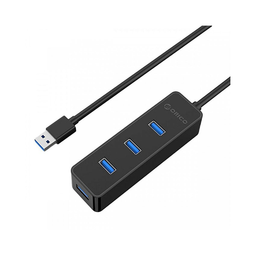 Bộ Chia USB Orico W5PH4 BK (Từ 1 Ra 4 Cổng chuẩn 3.0) Đen - Laptop 238 