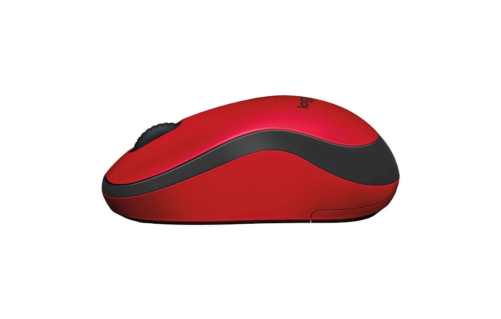 Chuột không dây Logitech M221 đen, đỏ (USB)