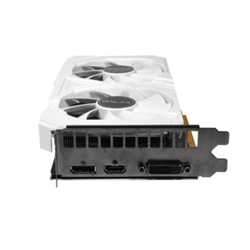 VGA CARD Galax RTX 2060 EX WHITE ( 1-Click OC ) 6GB GDDR6 - Laptop 238 