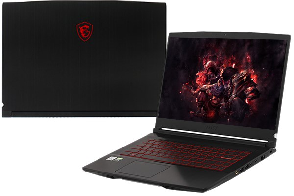 Laptop MSI Gaming GF65 Thin 10UE i5 10500H/16GB/512GB/6GB RTX3060 Max-Q/144Hz/Balo/Chuột/Win10 (297VN)