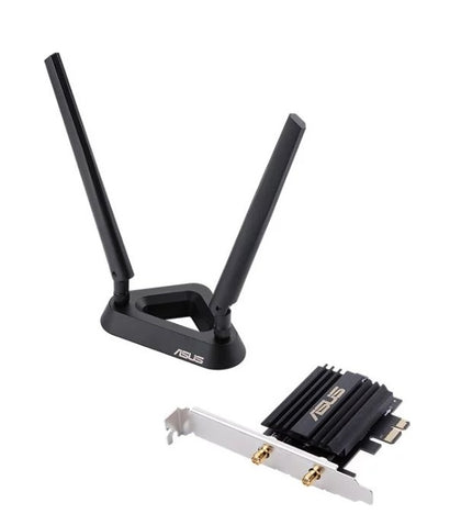 Card mạng wifi PCI Express Asus PCE-AX58BT chuẩn AX - Tốc độ 3000Mbps