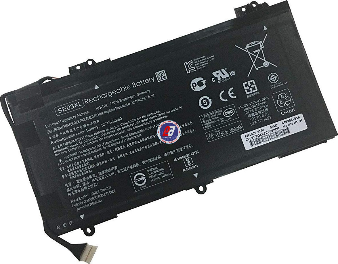Pin laptop HP SE03XL zin